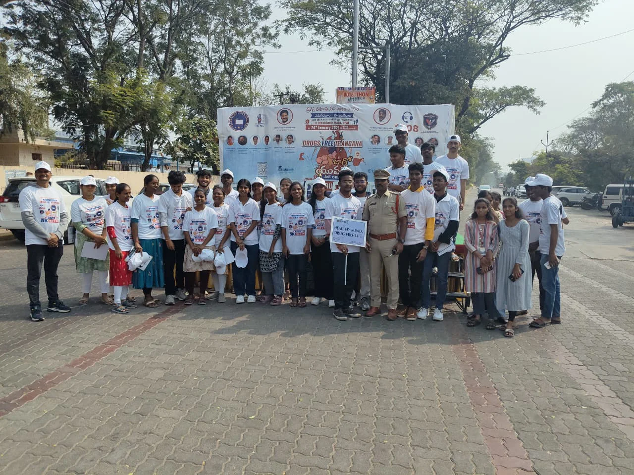 Join 5k Run Anti Drugs Awareness Program At Necklace Road on 24.01.2026 - 5